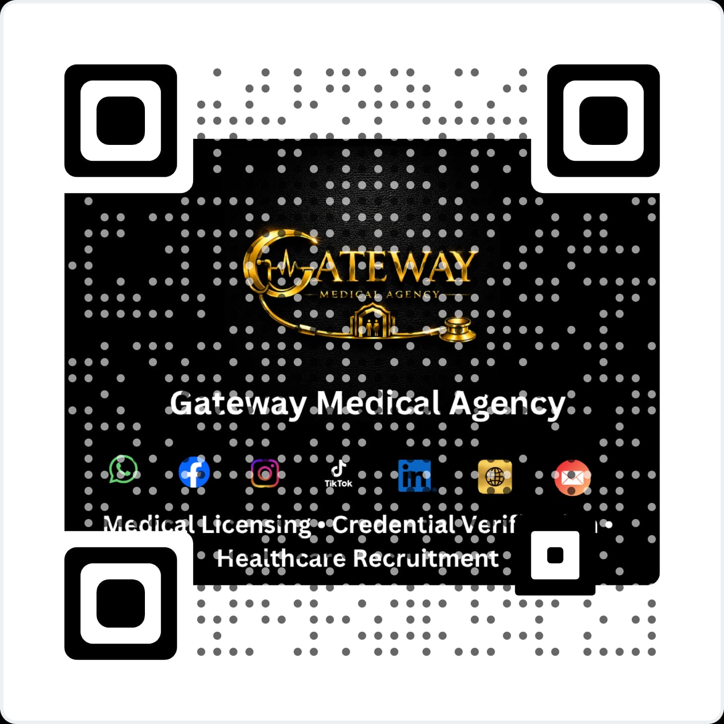 Gateway Medical Agency QR Code